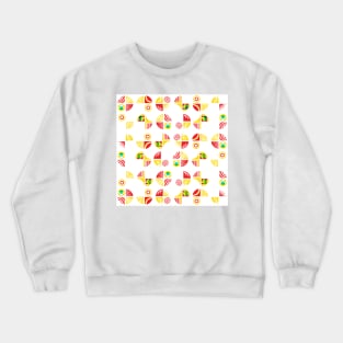 Watercolor geometric pattern Crewneck Sweatshirt